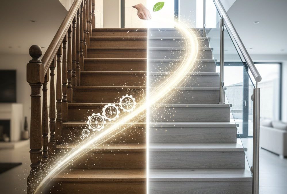 Pourquoi tant de foyers choisissent de recouvrir leur escalier