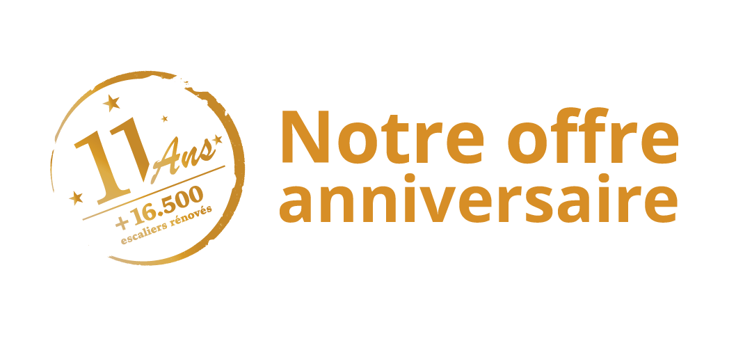 11 ans · +16 500 escaliers rénovés