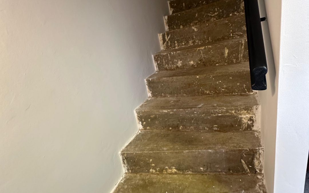 Habillage de l’escalier d’Axel à Le Val D’ajol