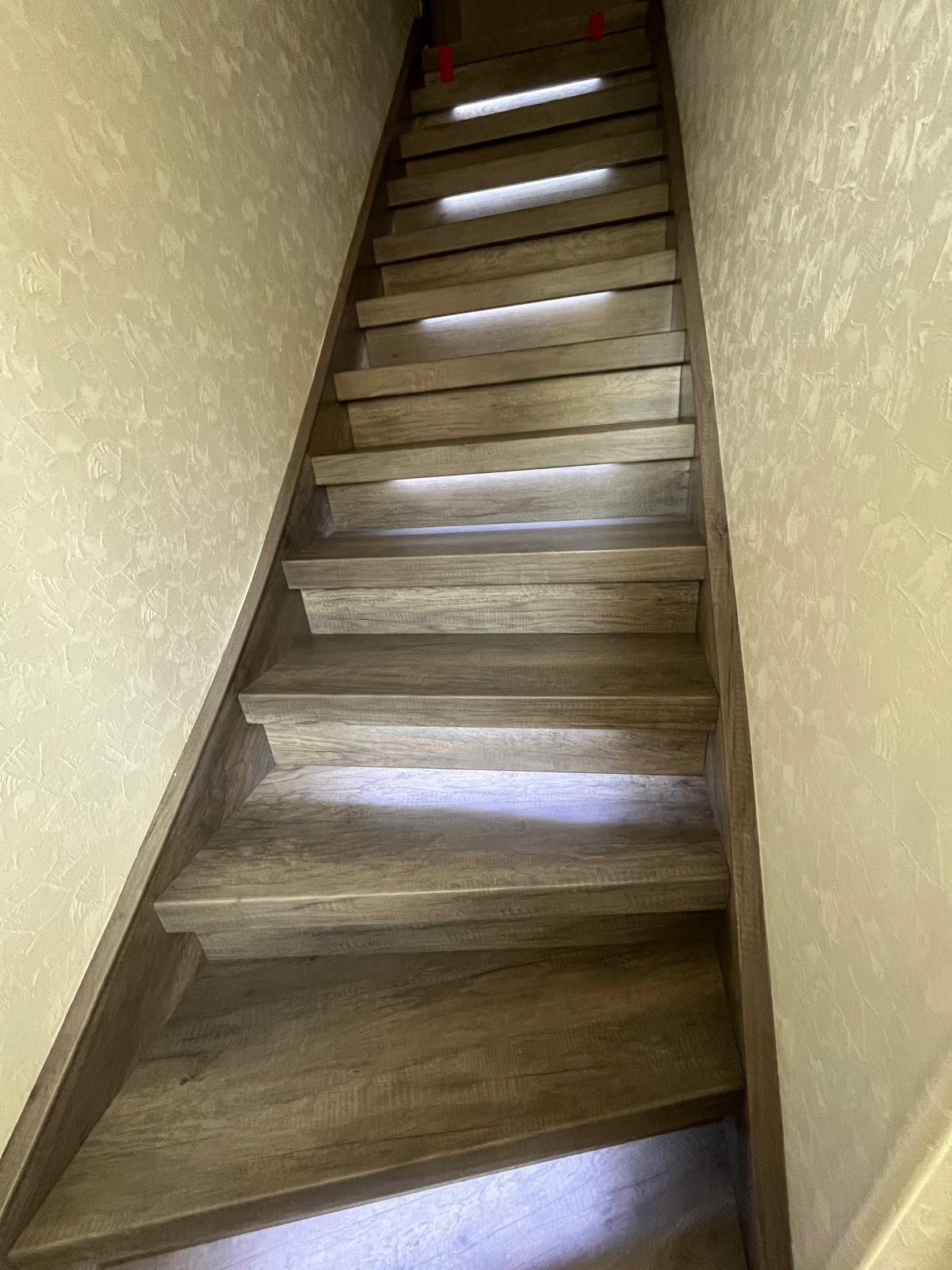 Rénovation escalier à GIRAUMONT – JEROME – Après travaux – Photo 3