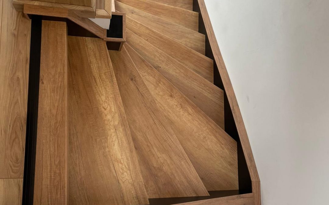 Céline transforme son escalier à Coudekerque