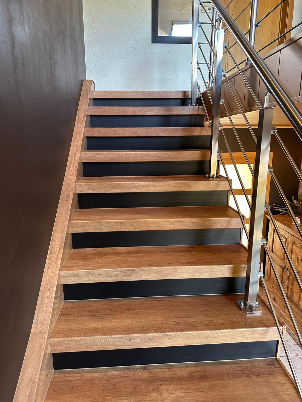 Rénovation escalier à BASTOGNE – ALAIN – Après travaux – Photo 4