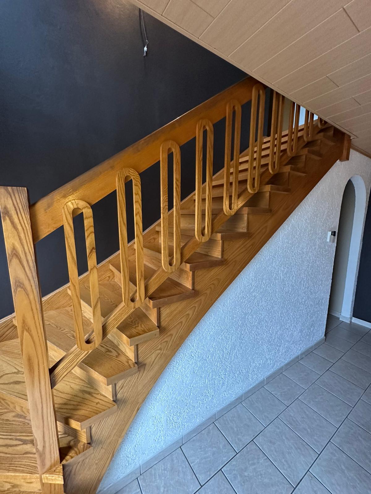 Rénovation escalier à BASTOGNE – ALAIN – Avant travaux – Photo 2