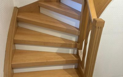 Transformation de l’escalier de Nadine à Arlon Toernich