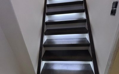 Transformation de l’escalier de Nathalie à Hornu
