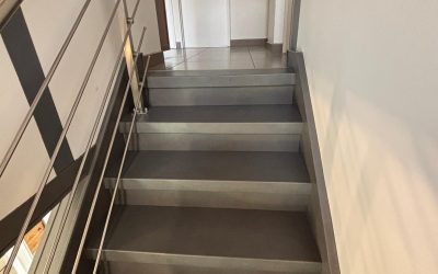 La transformation de l’escalier de Dominique à Pulnoy