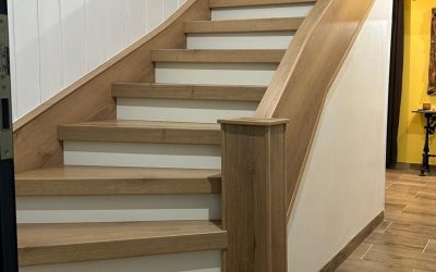 La transformation de l’escalier de Ginette à Woustviller
