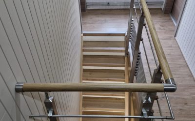 Patrick transforme son escalier à Wanze