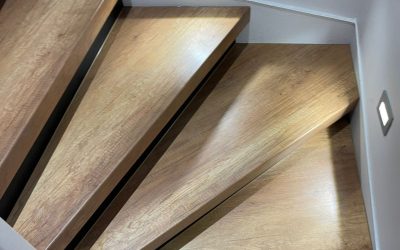 Modernisation de l’escalier de Cyril à Fleville Devant Nancy