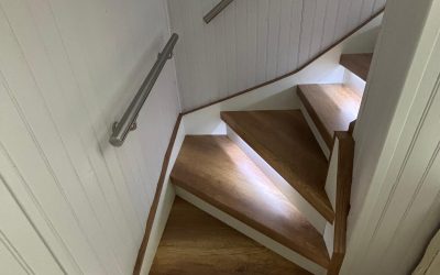 Modernisation de l’escalier de François à Sainte Marie aux Chênes
