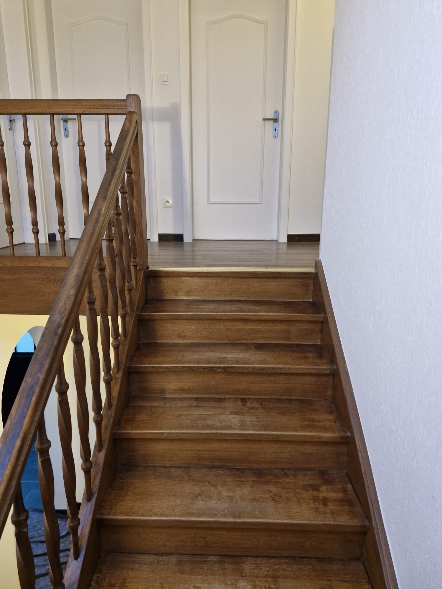 Rénovation escalier à HOENHEIM – HERVE – Avant travaux – Photo 2