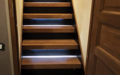 Jean-Jacques transforme son escalier à Aumale