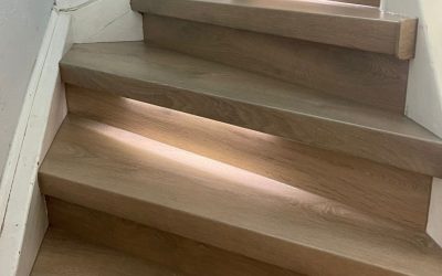 Bernadette transforme son escalier à Stiring Wendel