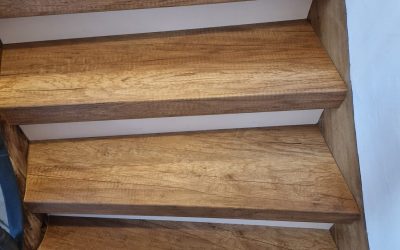 Albin transforme son escalier à Houplin Ancoisne