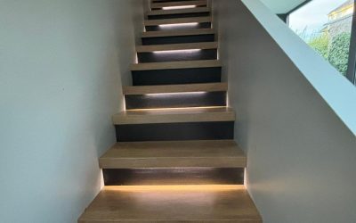 Cédric transforme son escalier à Mouvaux