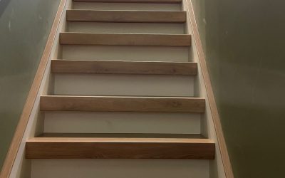 Frédérique transforme son escalier à La Chapelle d’Armentières