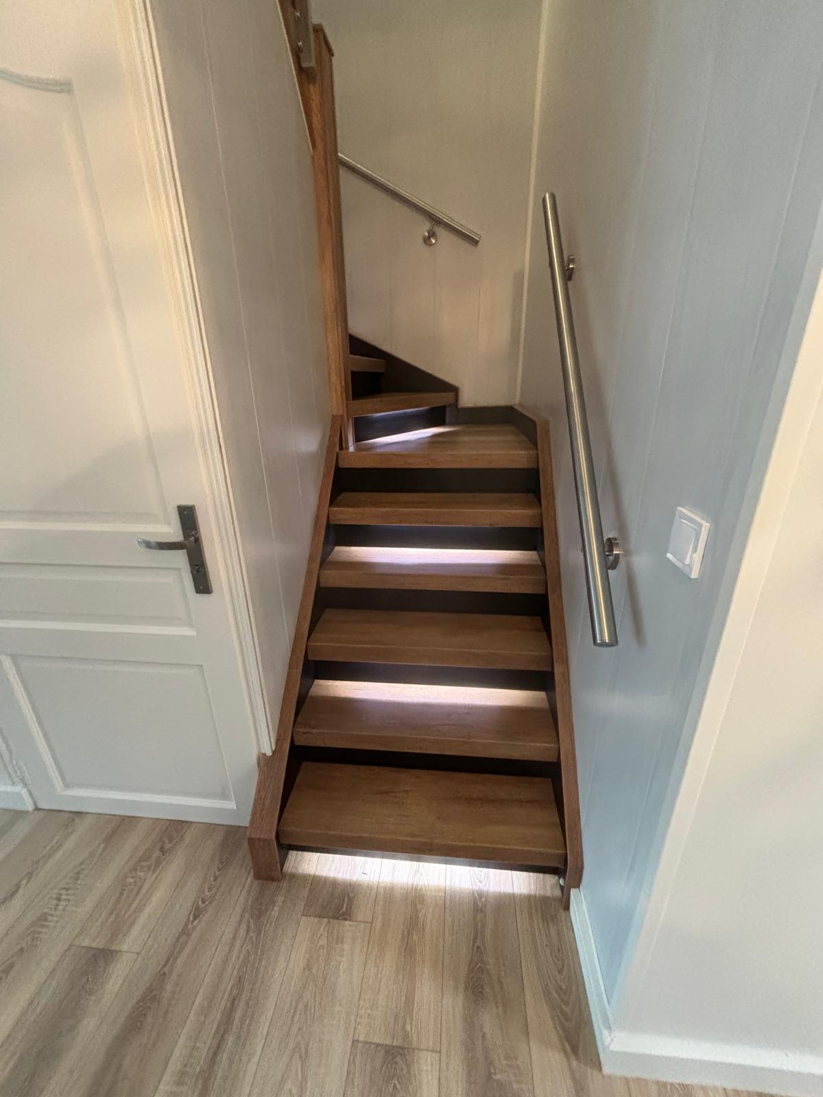 Rénovation escalier à BURBURE – PATRICK – Après travaux – Photo 3