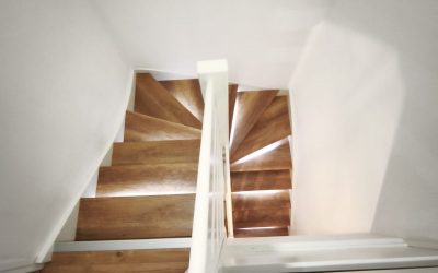 Modernisation de l’escalier de Julien à Conchil Le Temple