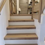 Valérie transforme son escalier à Thimister