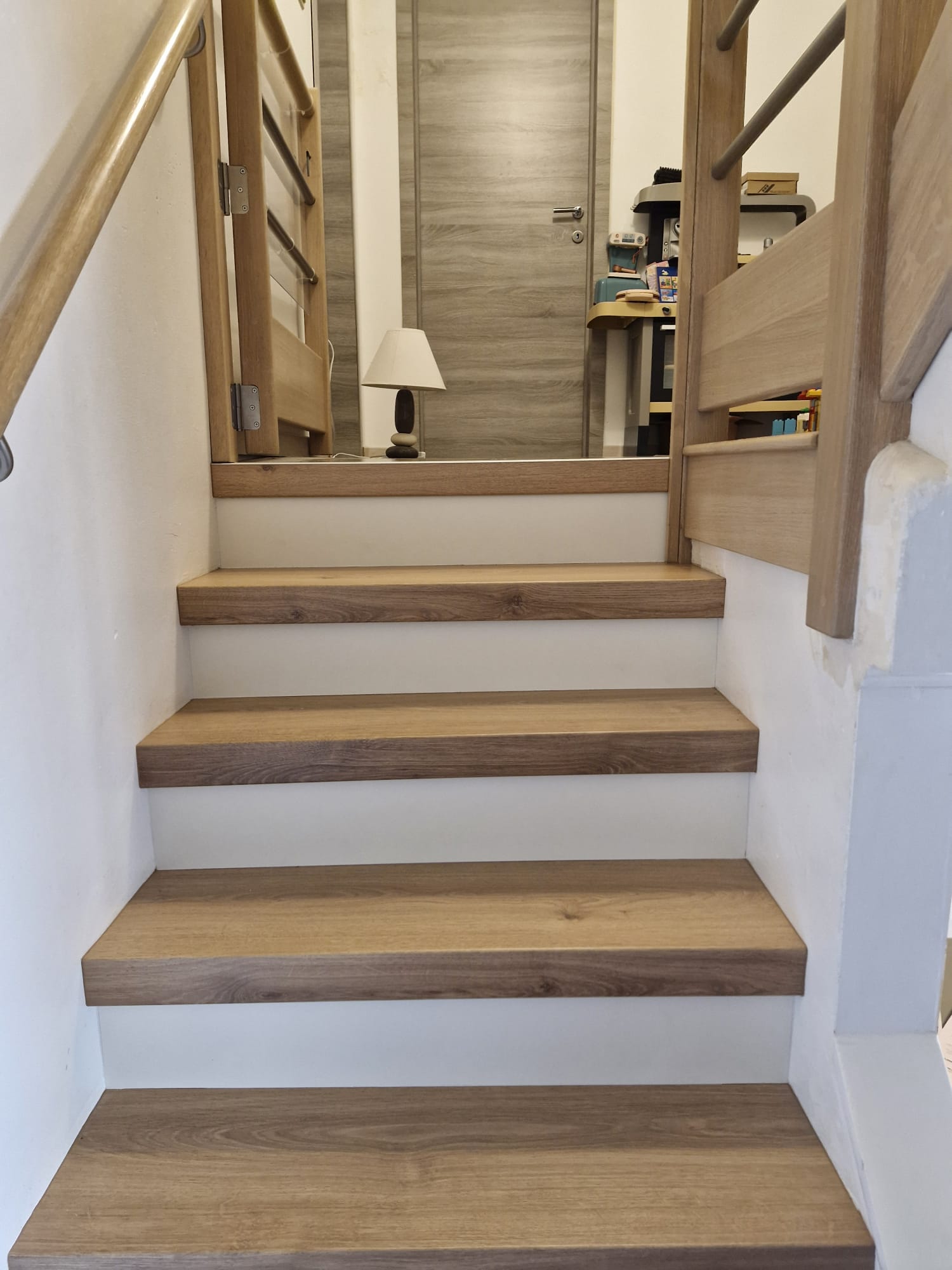 Rénovation escalier à THIMISTER – VALERIE – Après travaux – Photo 3