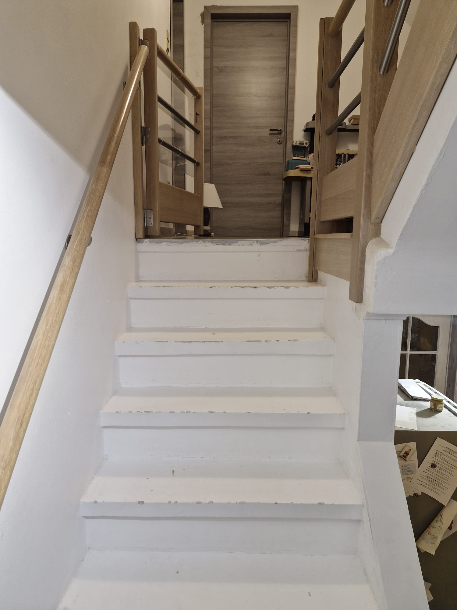 Rénovation escalier à THIMISTER – VALERIE – Avant travaux – Photo 2