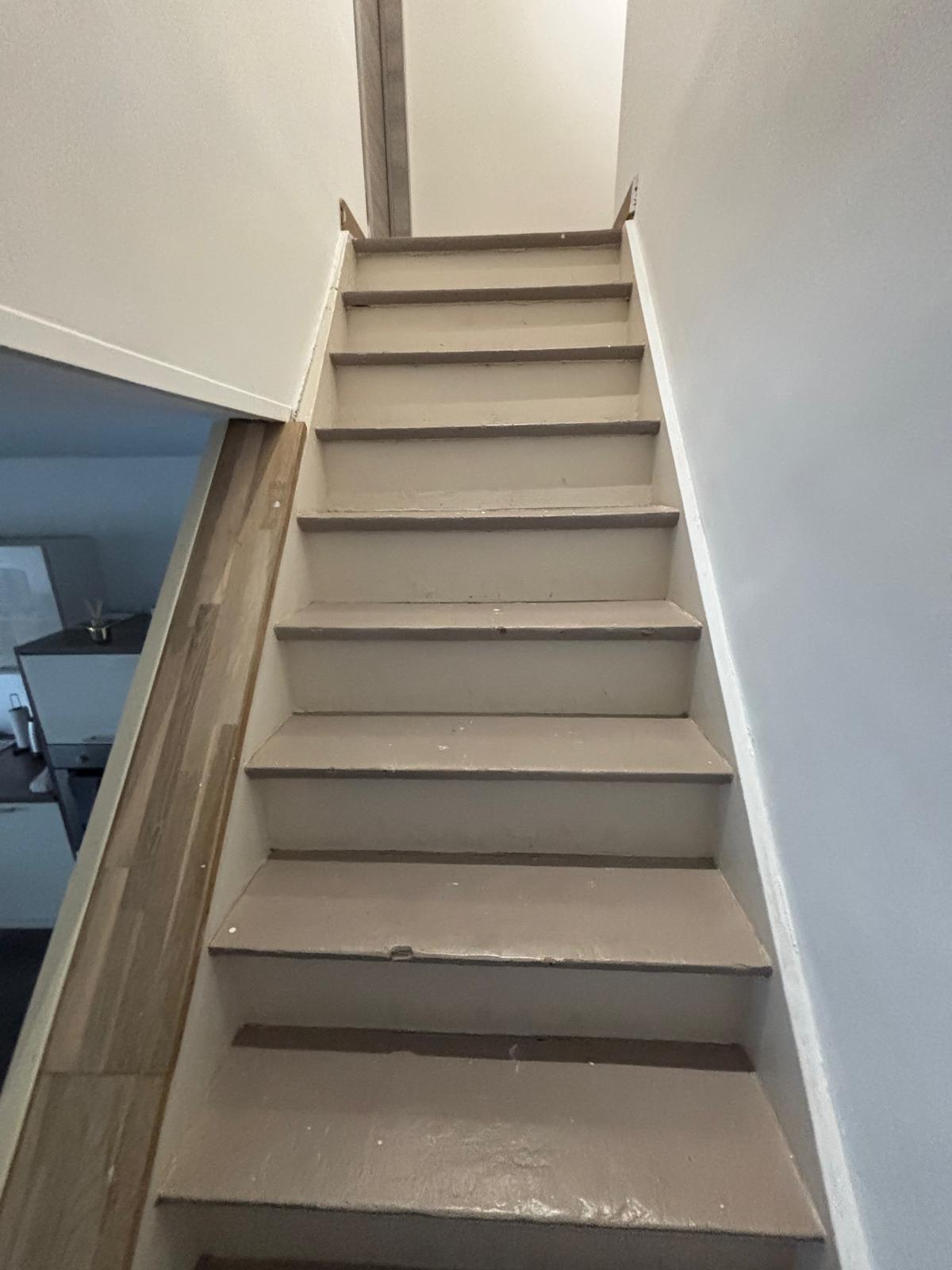 Rénovation escalier à LA BOUVIERE – FREDERIC ET OCEANE – Avant travaux – Photo 2