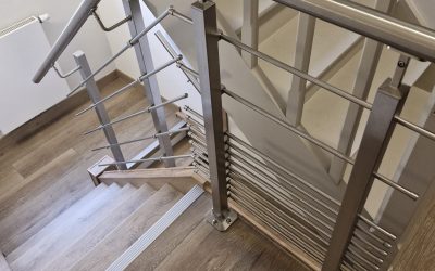 Modernisation de l’escalier de Jacqueline à Tournai