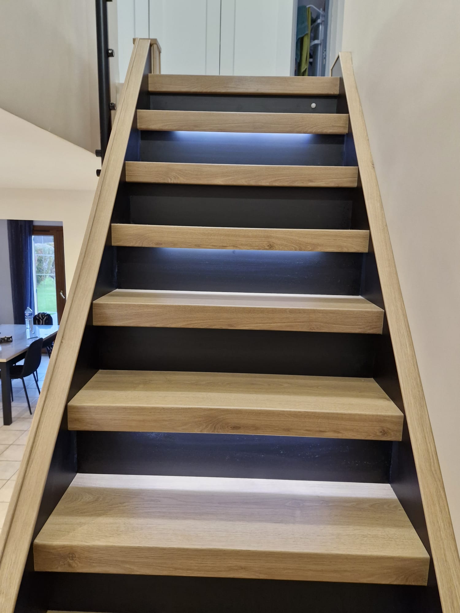 Rénovation escalier à CREPY – FREDERIC – Après travaux – Photo 3