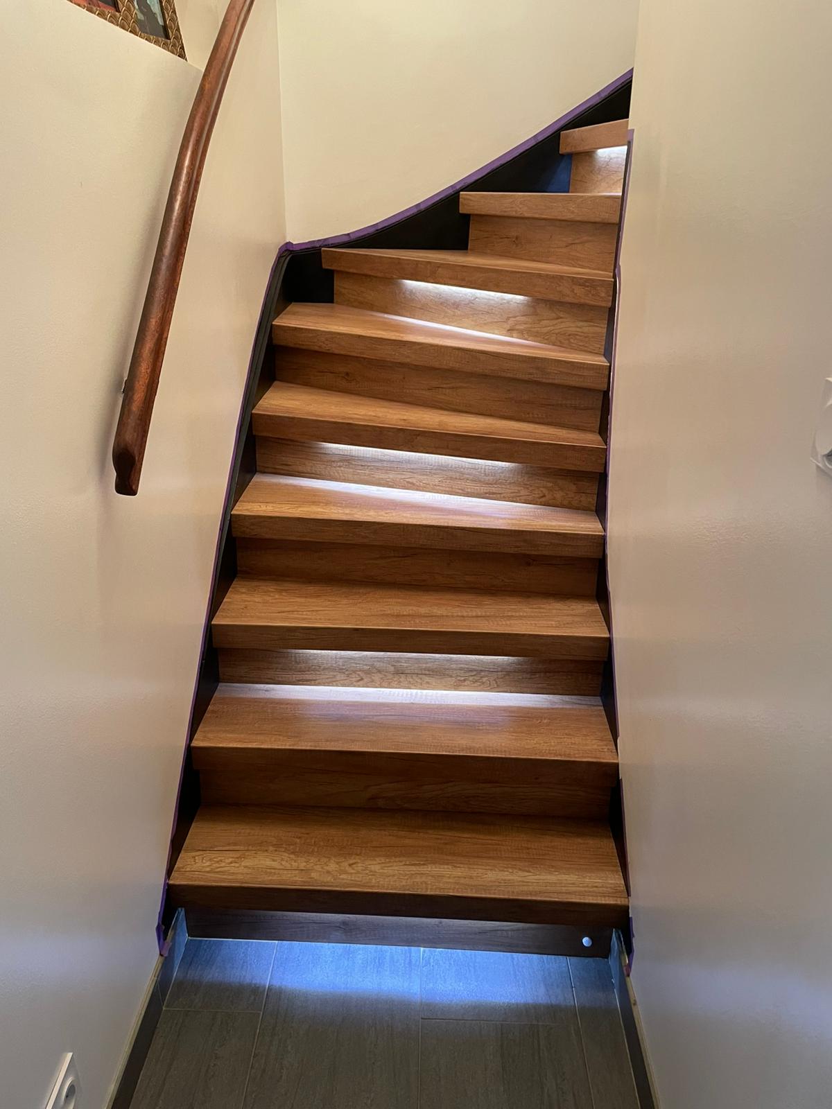 Rénovation escalier à WATTRELOS – DAVID – Après travaux – Photo 4