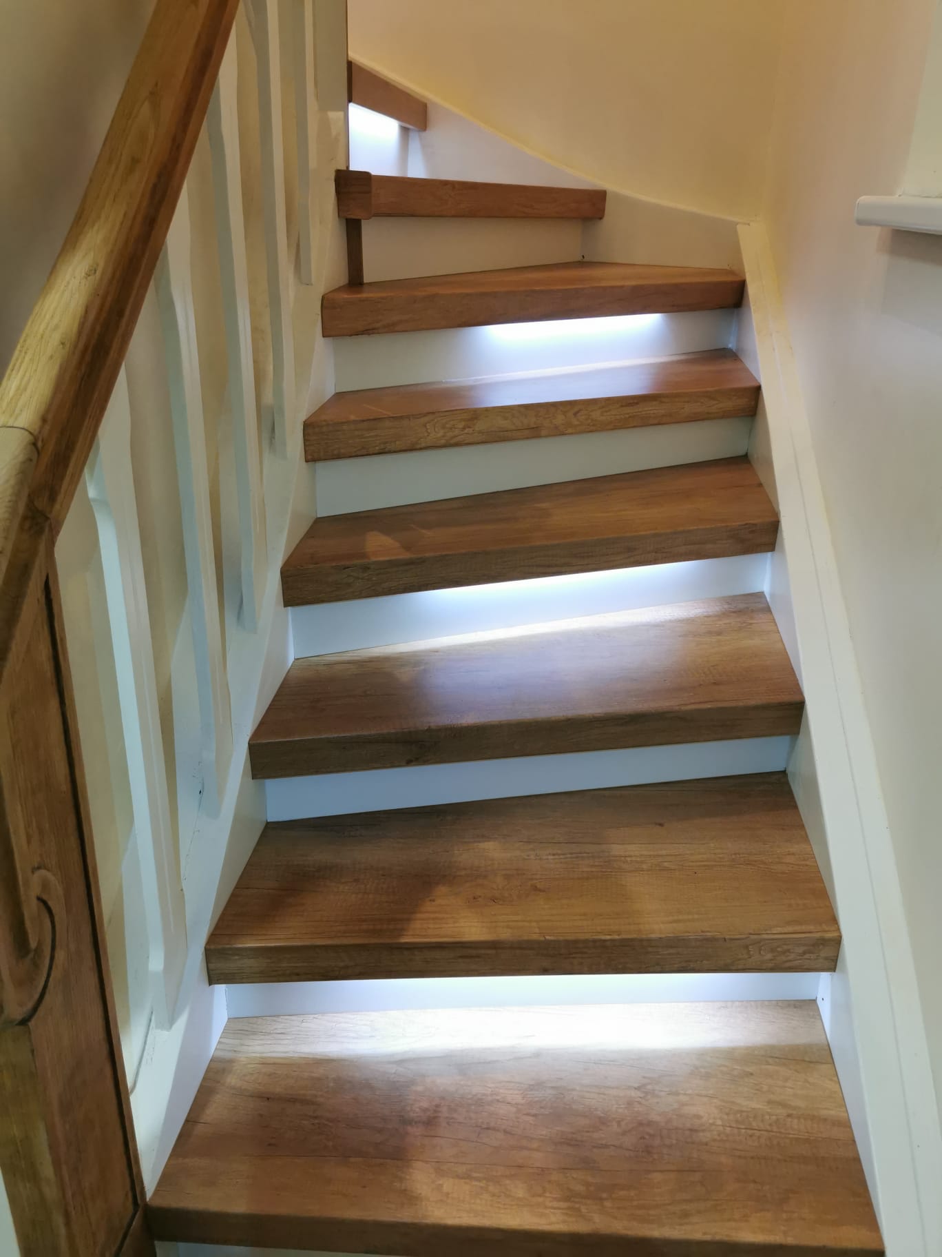 Rénovation escalier à SAUSHEIM – SERGE – Après travaux – Photo 3