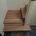 Habillage de l&rsquo;escalier de Filipe à Petange