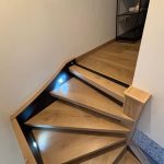 Isabelle transforme son escalier à Jambes