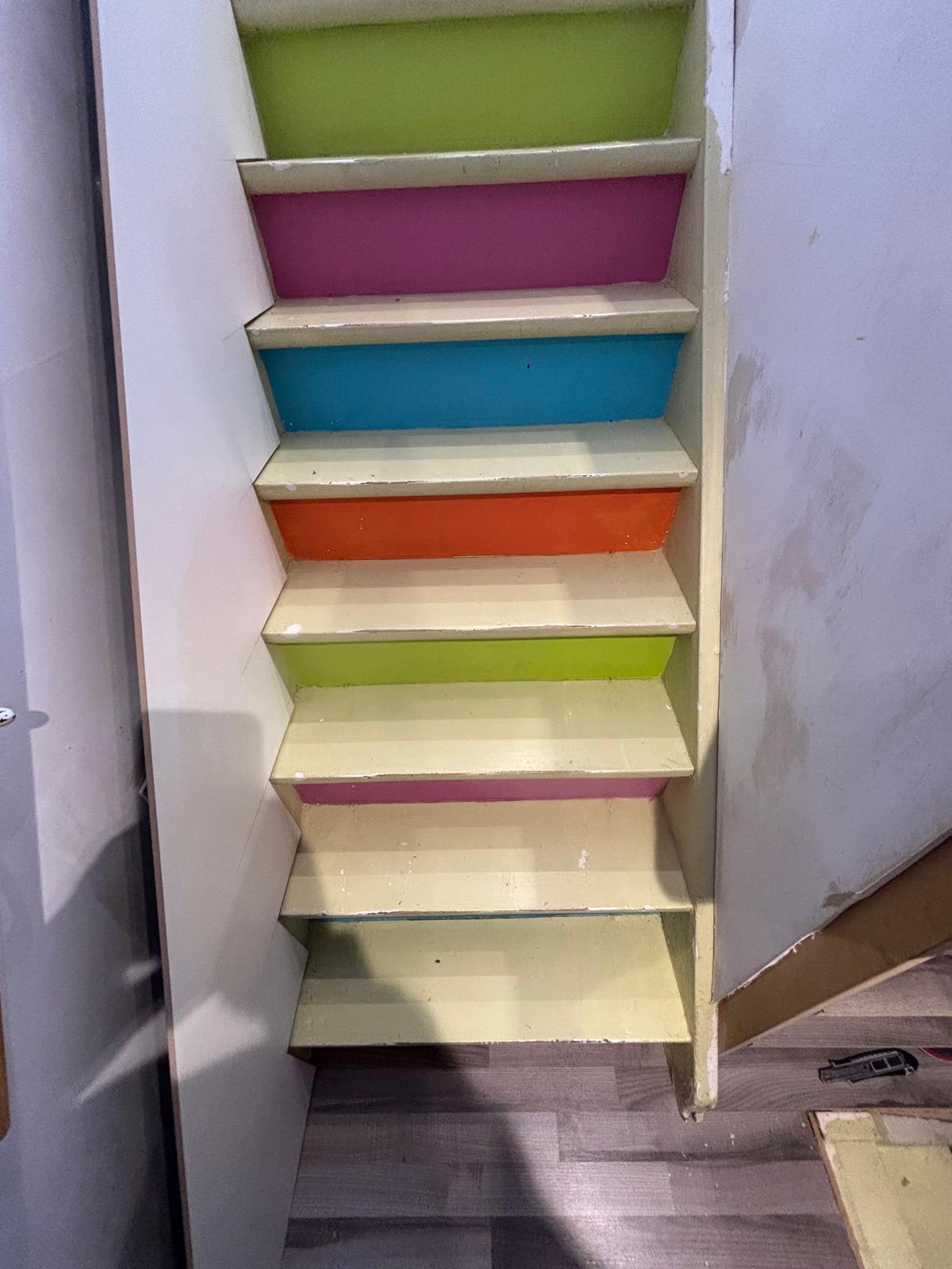 Rénovation escalier à HAMOIS – DOMINIQUE – Avant travaux – Photo 2