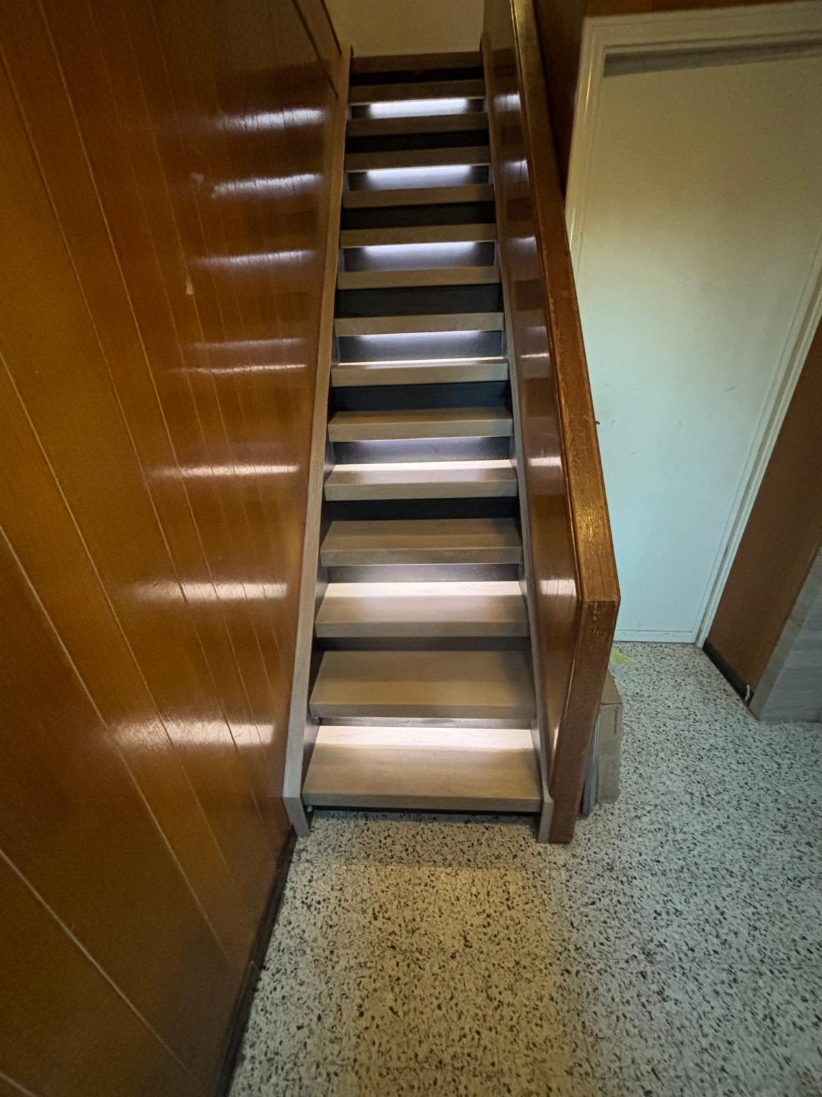 Rénovation escalier à ECAUSSINES – ALLYSON – Après travaux – Photo 4