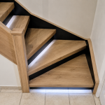 Poteau de départ d’escalier : pourquoi le faux poteau est une solution idéale en rénovation