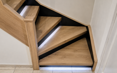 Poteau de départ d’escalier : pourquoi le faux poteau est une solution idéale en rénovation