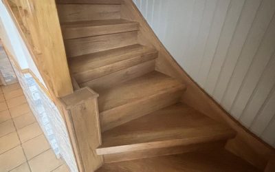Transformation de l’escalier de Dominique à Mont D’origny