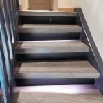 Habillage de l&rsquo;escalier de Fabienne à Gundershoffen