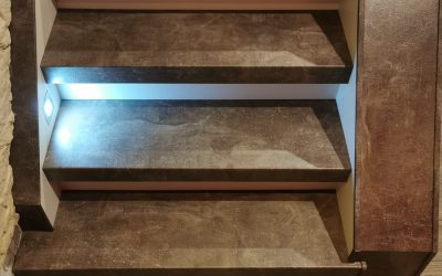 Josiane transforme son escalier à Plobsheim