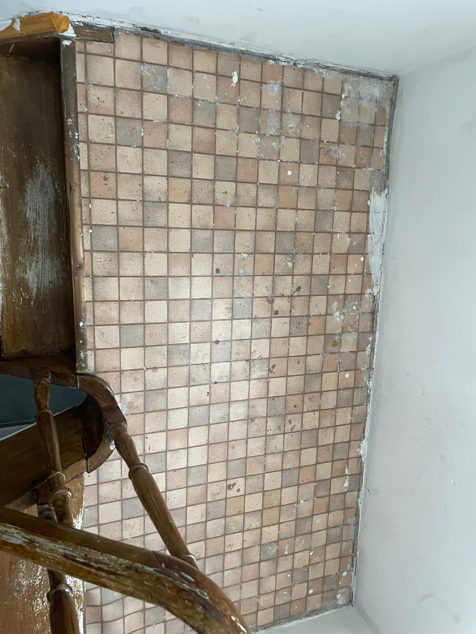 Rénovation escalier à SERAING – NICOLE – Avant travaux – Photo 3