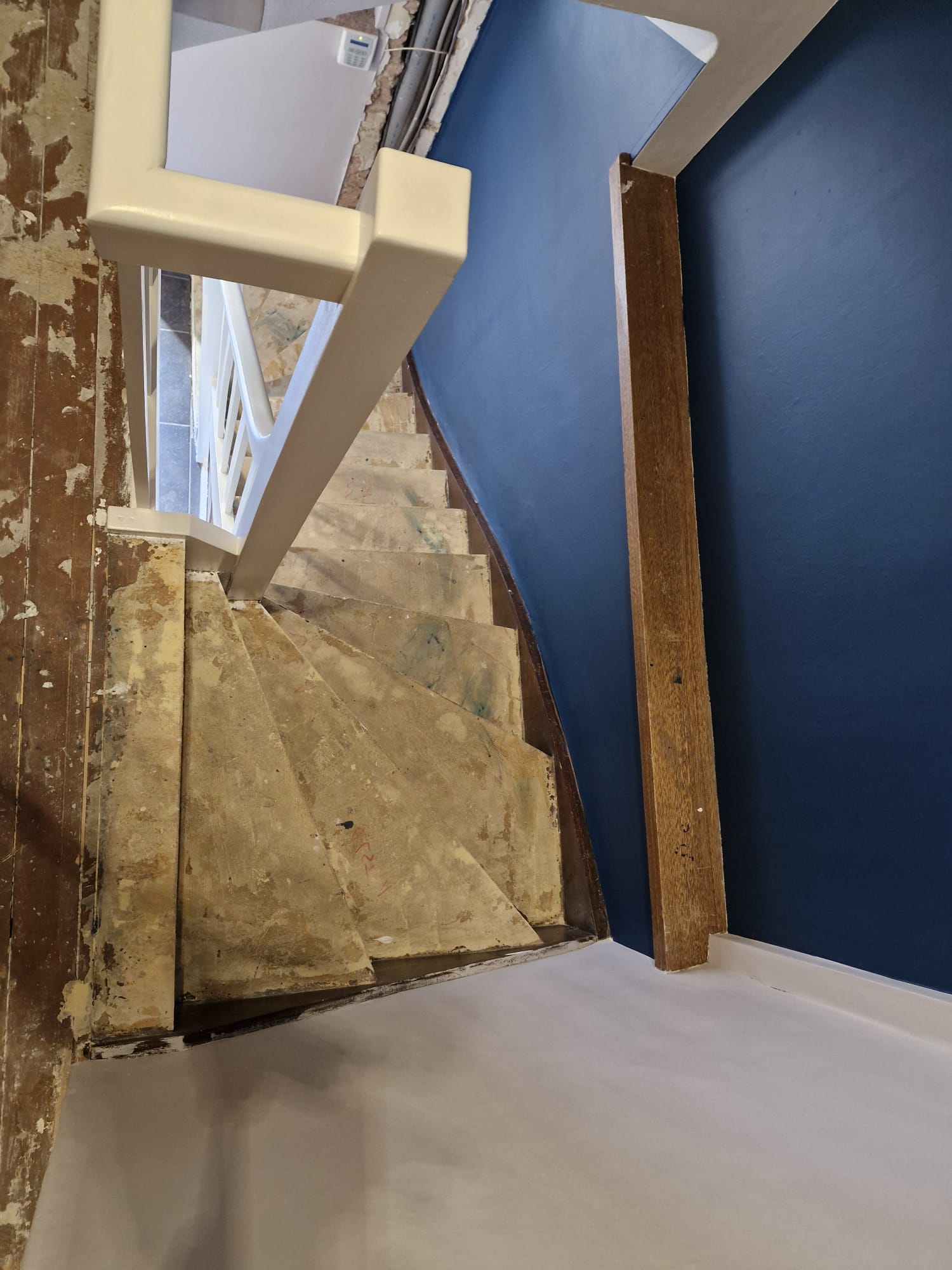 Rénovation escalier à MALMEDY – CHRISTINE – Avant travaux – Photo 3