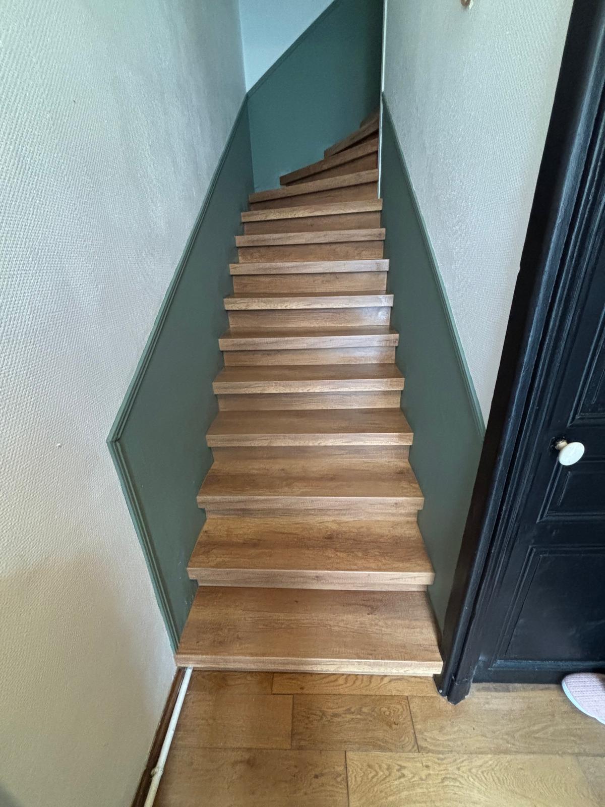 Rénovation escalier à REIMS – PIERRE NICOLAS – Après travaux – Photo 4