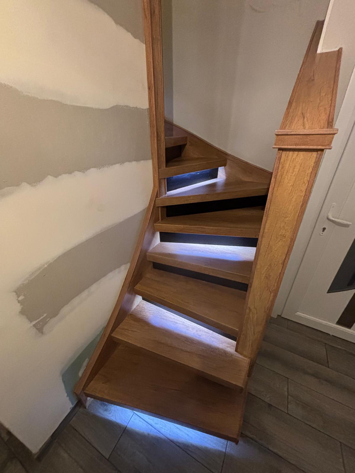 Rénovation escalier à ANNEQUIN – FABRICE – Après travaux – Photo 4