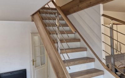 Christian transforme son escalier à Sangatte