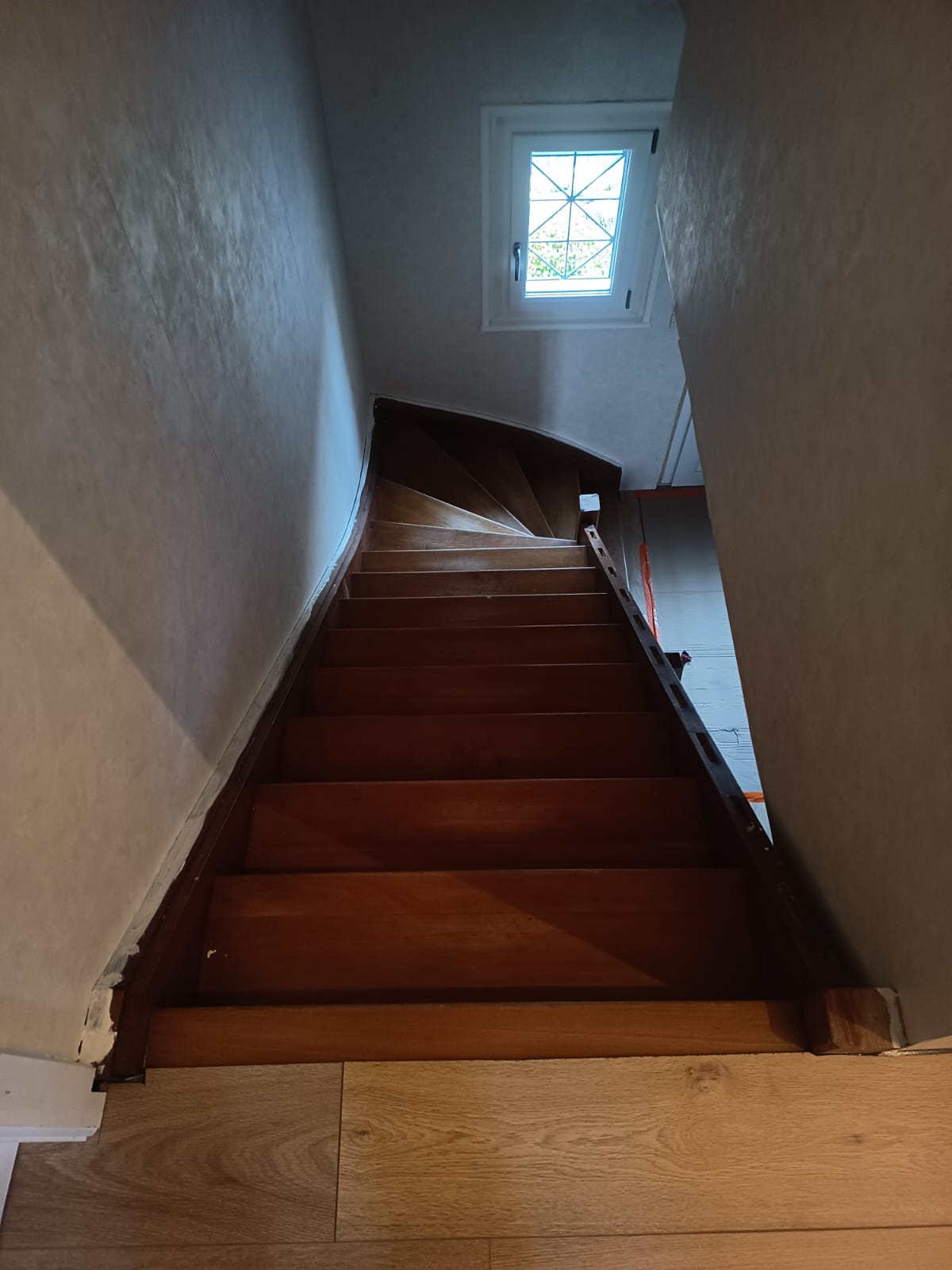 Rénovation escalier à DAUBENSAND – MATERNE – Avant travaux – Photo 3