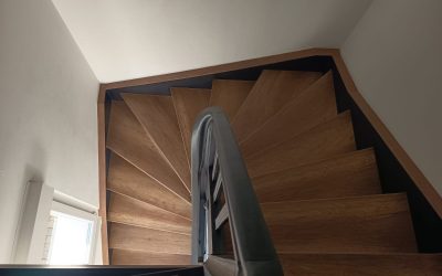 Mélanie transforme son escalier à Sessenheim